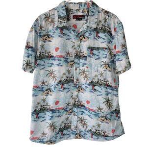 Distortion Size XL	In Your Wildest Dreams Short Sleeve Button Up Hawaiian Shirt